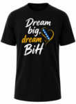 MAJICA KRATKI RUKAV ROYAL CRNA DREAM BIG